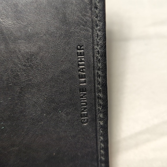 Dockers Leather Wallet Black Bifold - Picture 7 of 9